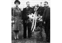 Майката на Г. Пирински Полина Клопака и баща му Георги Зайков